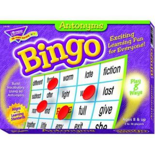 Trend Enterprises Antonyms Bingo Game