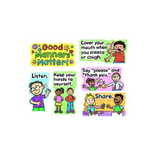 Good Manners Matter Mini Bulletin Board Cut Out Set