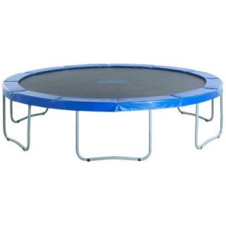 Upper Bounce 12 ft. Round Trampoline with Blue Safety Pad UBT01 12