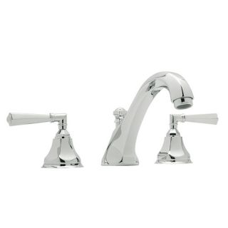 Villeta Deck Mount Two Handle Roman Tub Faucet in Chrome with Polished