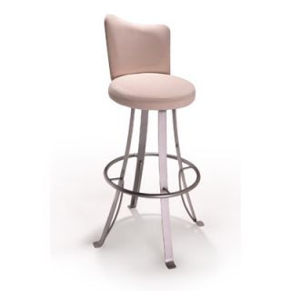 Buzz 30 Swivel Bar Stool with Cushion by Createch