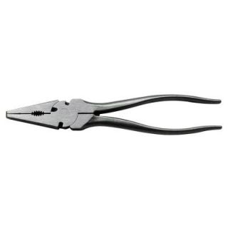 KNIPEX 10 in. Flat Nose Fencing Pliers 9O 51 250/2000