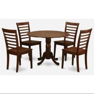 5 Pc Round Traditional Dinning Set