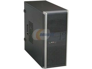 IN WIN EA Series EA035.CQ350SL Black ATX Mid Tower Computer Case 350W Power Supply