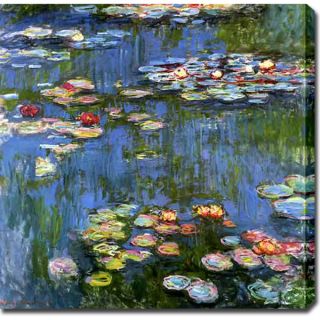 Claude Monet Water Lilies 1914 Oil on Canvas Art  