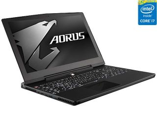 Aorus X5 CF1T Gaming Laptop 5th Generation Intel Core i7 5700HQ (2.70 GHz) 16 GB Memory 1 TB HDD 512 GB SSD NVIDIA GeForce GTX 965M SLI 15.6" Windows 10 Home