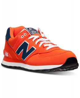 New Balance Mens 574 Pique Polo Casual Sneakers from Finish Line