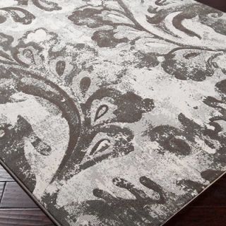 Contempo Gray Flower Rug by Surya