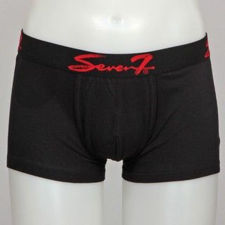 Seven7 Mens Black Underwear (Pack of 2)