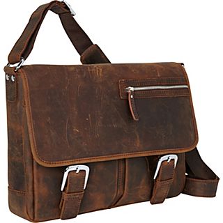 Vagabond Traveler 15 Cowhide Leather Casual Messenger Bag