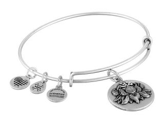 Alex and Ani Lotus Peace Petals III Bracelet Silver