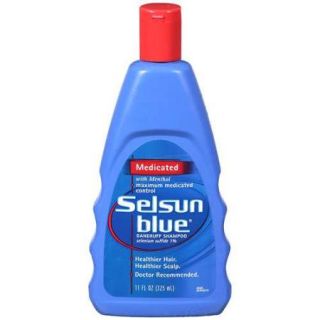 Selsun Blue Medicated W/Menthol Dandruff Shampoo, 11 fl oz