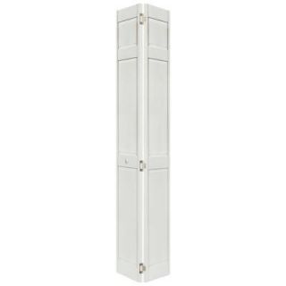 Home Fashion Technologies 32 in. x 80 in. 6 Panel Primed Solid Wood Interior Closet Bi fold Door 1603280200