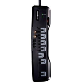 CyberPower CSHT706TC Home Theater 7 Outlets Surge Suppressor 6FT Cord