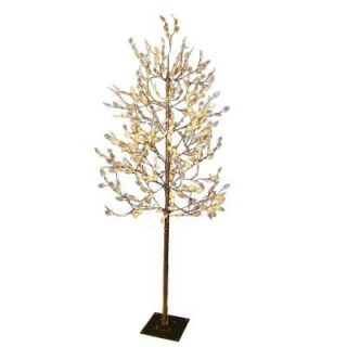 Sterling, Inc. 7.5 ft. Pre Lit Warm White LED Parkview Elm Artificial Tree 92412026