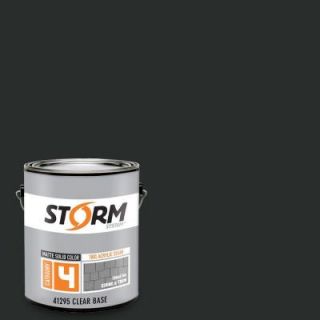Storm System Category 4 1 gal. Apache Tears Matte Exterior Wood Siding 100% Acrylic Latex Stain 412C155 1
