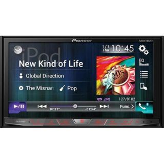 Pioneer AVH 4100NEX 2 DIN Flagship Multimedia DVD Receiver with 7" WVGA Touchscreen Display
