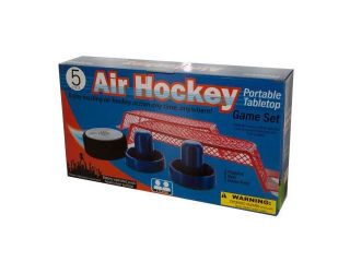 Portable Tabletop Air Hockey Game Set   Set of 4 (Games Tabletop Games)   Wholesale