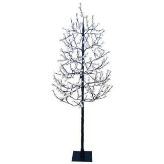 Sterling 7.5 ft. Pre Lit LED Blossom Artificial Christmas Tree with Cool White Lights 92411070