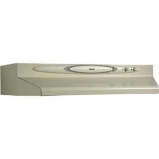 Broan QT20000 Quiet Hood 30 in. Convertible Range Hood in Almond QT230AA