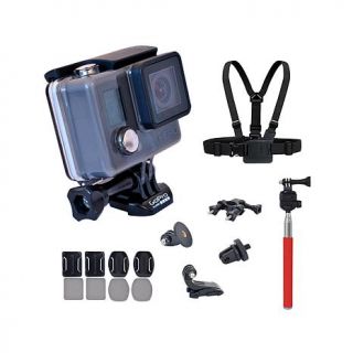 GoPro Hero Full HD Action Camcorder with Monopod and Accessories   7951798