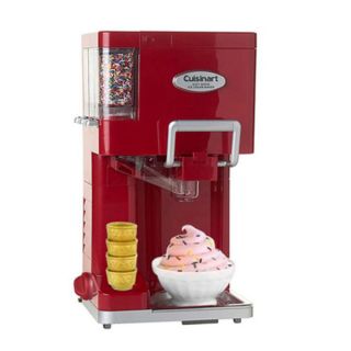 Cuisinart ICE 45FR Red 1.5 quart Mix It In Soft Serve Ice Cream