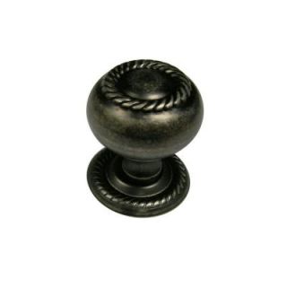 Richelieu Hardware Traditional 1 1/4 in. Pewter Cabinet Knob BP86060142