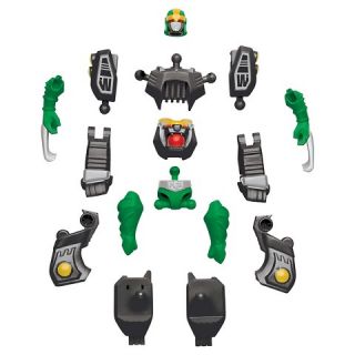 Power Rangers– Mixx N Morph Mighty Morphin Green Tiger Rangerzord