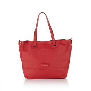 Isabella Fiore "Bombay" Leather Tote with Topstitching   7642471