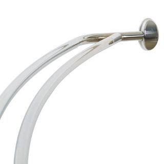 Zenna Home NeverRust Double Curved Shower Rod