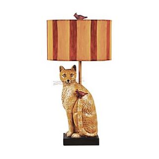 Sterling Industries Cats Meow 58293 9539 34 Incandescent Table Lamp, Orange