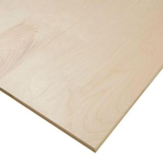 Columbia Forest Products 3/4 in. x 4 ft. x 8 ft. PureBond Birch Plywood (FSC Certified) 332941