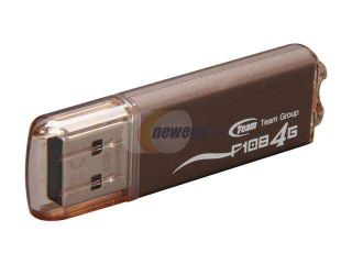 Team F108 4GB USB 2.0 Flash Drive (Brown) Model TG004GF108CX