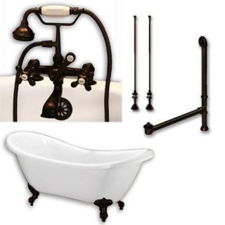 Cambridge Plumbing 68'' L x 28'' W Bathtub