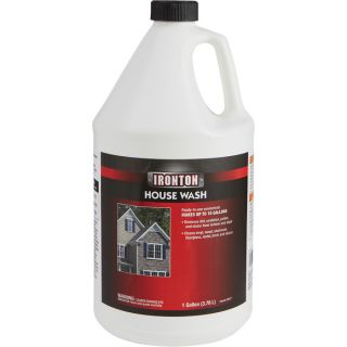 Ironton Concentrated Pressure Washer House Wash — 1 Gallon, Model# IHW  Pressure Washer Chemical Cleaners