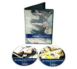 Total Gym Blast Workout with Two 15 Minute DVDs —