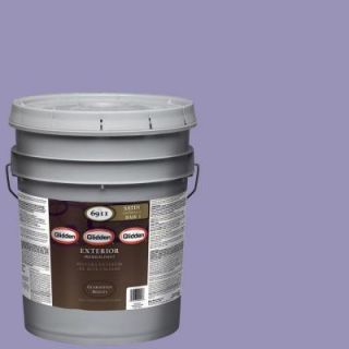 Glidden Premium 5 gal. #HDGV46 Lavender Flowers Satin Latex Exterior Paint HDGV46PX 05SA