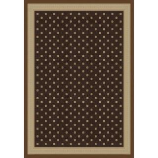 Concord Global Trading Jewel Athens Brown 2 ft. 7 in. x 4 ft. Accent Rug 54283