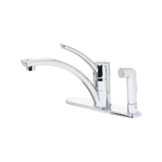 Parisa Single Handle Kitchen Faucet with Sidespray by Pfister