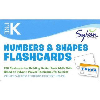 Pre k Numbers & Shapes Flashcards (Cards)