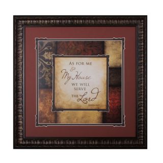 As For Me Framed & Double Matted Wall Art   15442087  