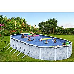 Quest 24 foot All in 1 Above Ground Swimming Pool Kit  