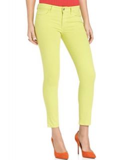 Else Jeans Skinny Jeans, Yellow Wash Colored Denim   Jeans   Women