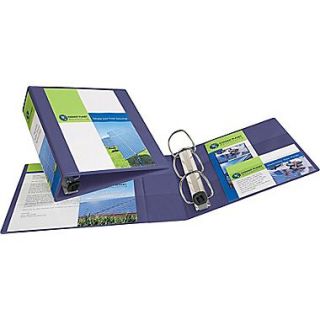 3 Avery Heavy Duty View Binder with One Touch™ EZD Rings, Purple
