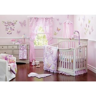 Truly Scrumptious Butterfly Wonderland 4 Piece Crib Set    Heidi Klum