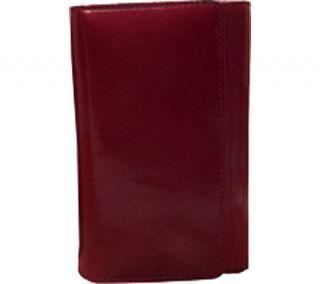 Womens Tony Perotti Ultimo Credit Card/Coin Case   Burgundy