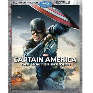Captain America The Winter Soldier (3D Blu ray + Blu ray + Digital HD) (Widescreen)