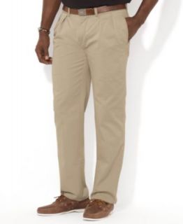 Polo Ralph Lauren Big and Tall Pants, Ethan Classic Fit Pleated Chino