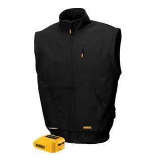 DEWALT Size X Large 20 Volt/12 Volt MAX Black Heated Vest DCHJ065B XL