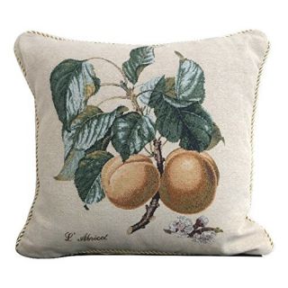 Apricot Woven Pillow Cover by DaDa Bedding